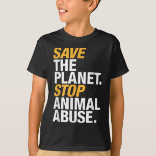 T-shirt Protection de l'environnement Bien-être animal Vég