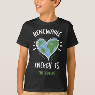 T-shirt Protection de l'environnement_ Énergie Renouvelabl