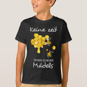 T-shirt Protection des animaux d'abeilles, motifs de miel,