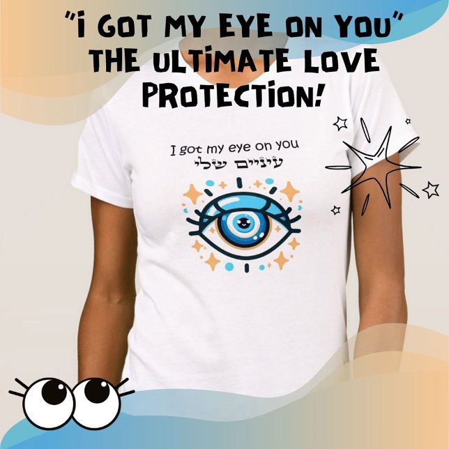 T-shirt Protection des yeux mal (Créateur téléchargé)