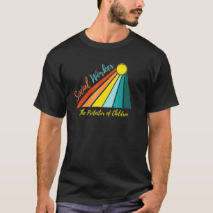 T-shirt Protection Sociale Des Enfants Différents