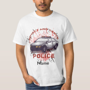 T-Shirt Protection Voiture de Police