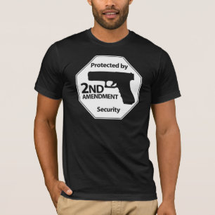 T-shirt Protégé par 2ème amendement