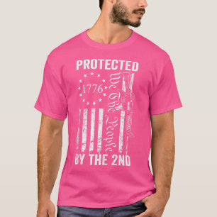 T-shirt Protégé Par Le 2E Amendement Nous Le Peuple Pro G