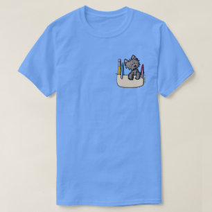 T-Shirt Protège-poche Cairn Terrier
