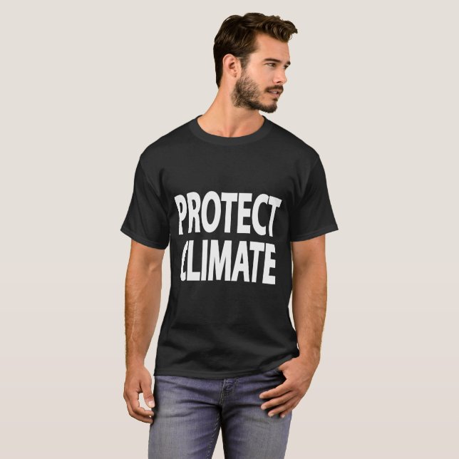 T-shirt Protéger le climat (Devant entier)