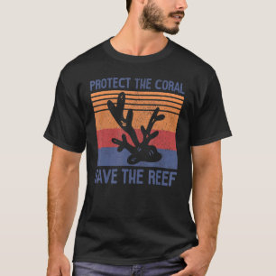 T-shirt Protéger le corail Enregistrer le récif_1