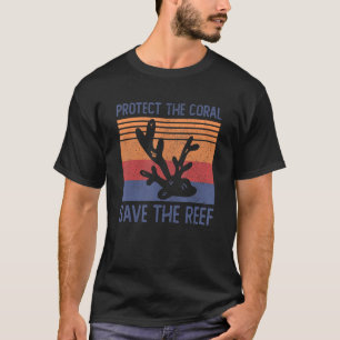 T-shirt Protéger le corail Sauvons le récif