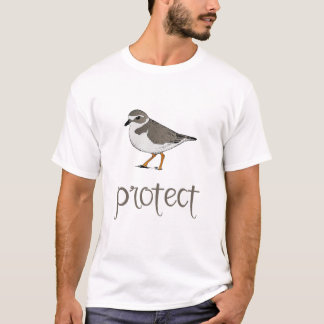 T-shirt Protéger le Pluvier Siffleur