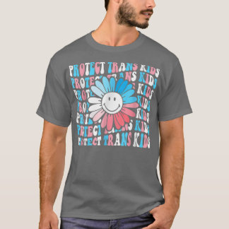 T-shirt Protéger le soutien LGBT des enfants trans, transg
