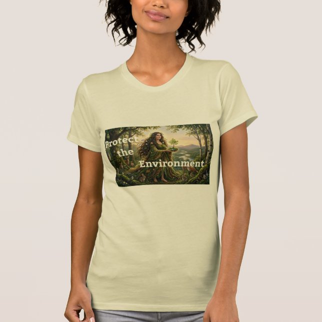 T-shirt Protéger l'environnement  (Devant)
