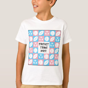 T-shirt Protéger les athlètes étudiants sportifs Trans-Kid