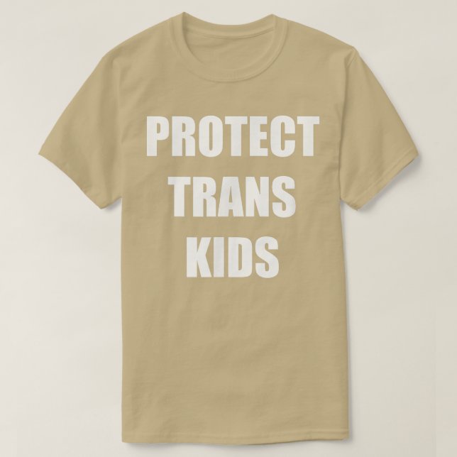 T-shirt Protéger les dons trans pour enfants  (Design devant)
