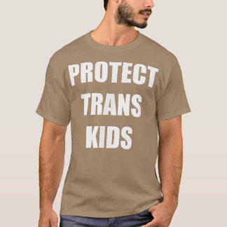 T-shirt Protéger les dons trans pour enfants