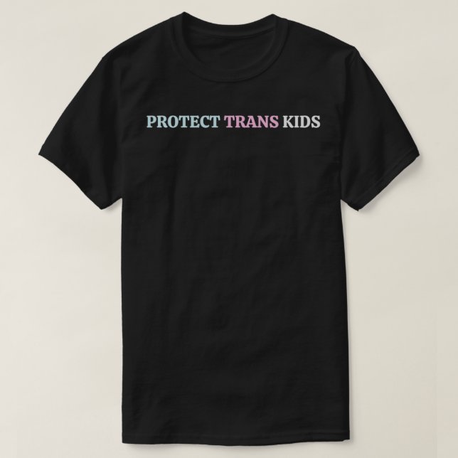T-shirt Protéger les enfants trans (Design devant)