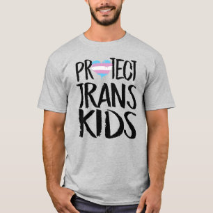 T-SHIRT PROTÉGER LES ENFANTS TRANS