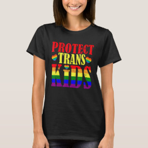 T-shirt Protéger Les Enfants Trans Fier Lgbt Lgbt M