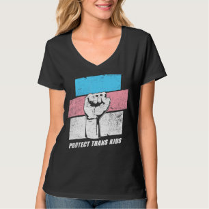T-shirt Protéger les enfants trans Mois de la fierté trans