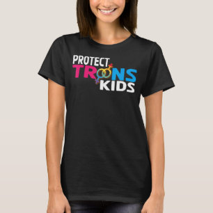 T-shirt Protéger Les Enfants Trans Pour Soutenir Lgbt Prid