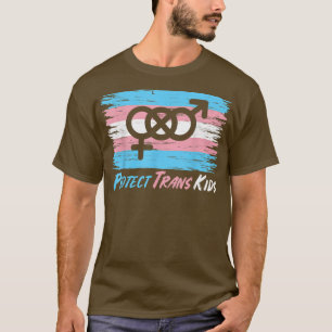 T-shirt Protéger les enfants trans Soutenir l'égalité tran