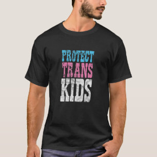T-shirt Protéger les enfants transgenres Fierté LGBT Ally