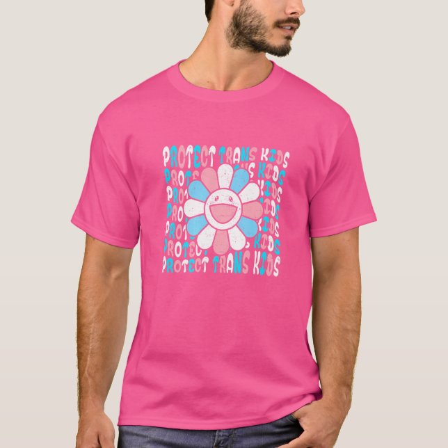 T-shirt Protéger Les Enfants Transgenres Lgbt Pride (Devant)