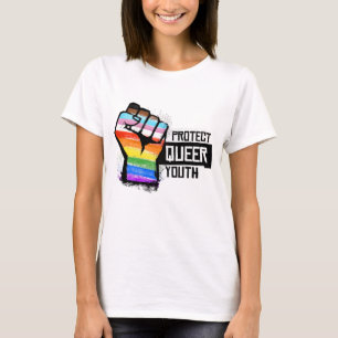 T-shirt Protéger les jeunes homosexuels - Pride de progr
