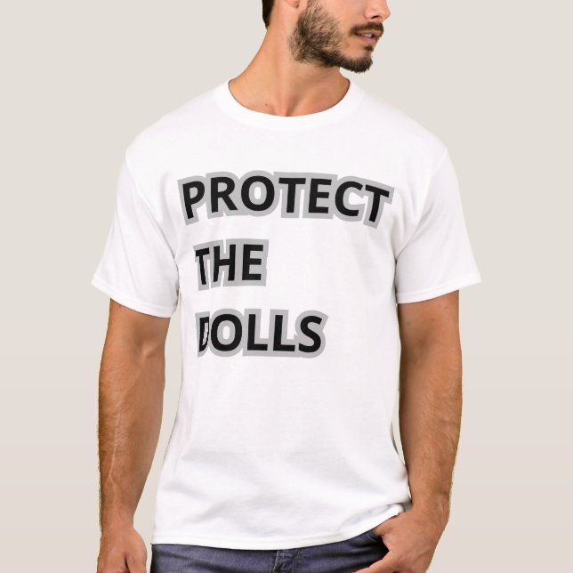 T-shirt protéger les poupées (Devant)