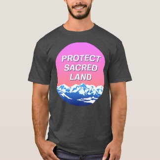 T-shirt Protéger les terres sacrées Paysage autochtone1