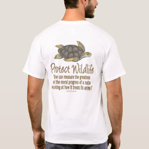 T-shirt Protéger les tortues de mer