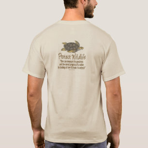 T-shirt Protéger les tortues de mer De l'environnement