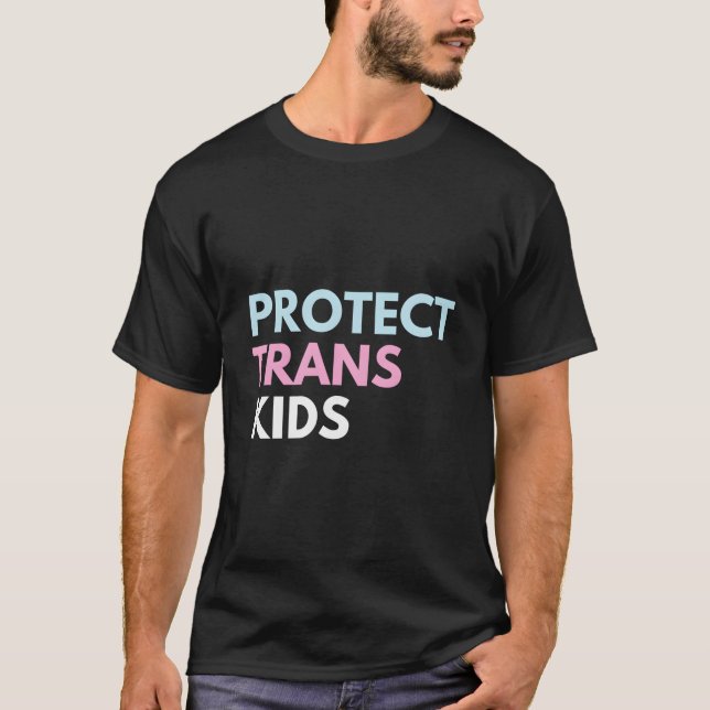 T-shirt Protéger les Trans (Devant)