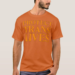 T-shirt Protéger les vies transgenres1