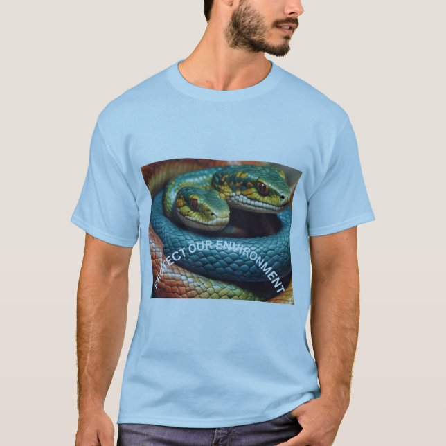 T-shirt Protéger nos environnements (Devant)