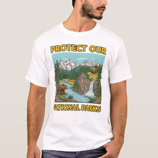 T-shirt Protéger nos parcs nationaux