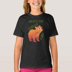 T-shirt Protéger nos parcs nationaux pour enfants