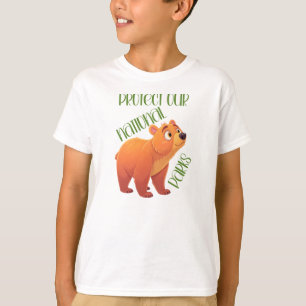T-shirt Protéger nos parcs nationaux pour les enfants