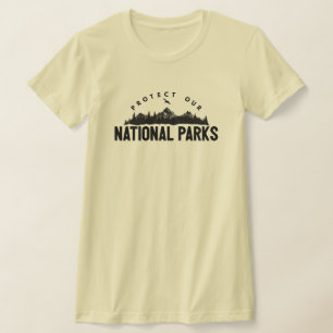 T-shirt Protéger nos parcs nationaux Soutien
