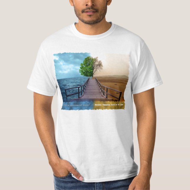 T-SHIRT PROTÉGEZ L'ENVIRONNEMENT (Devant)