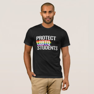 T-shirt Protégez les étudiants de LGBTQ - - LGBTQ redres