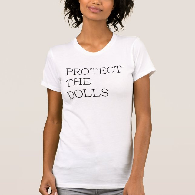 T-shirt Protégez Les Poupées-71833 (Devant)
