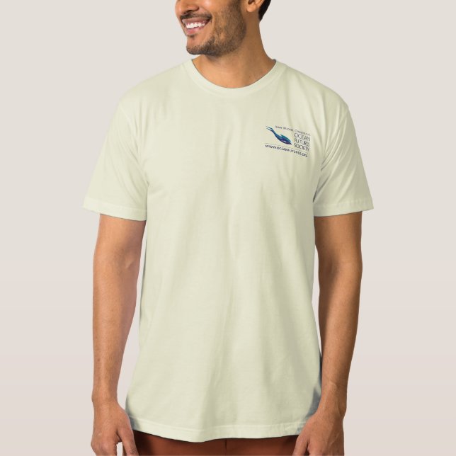 T-shirt "Protégez l'océan et vous vous protégez " (Devant)