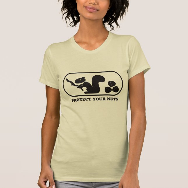 T-shirt Protégez vos écrous - fille allée (Devant)