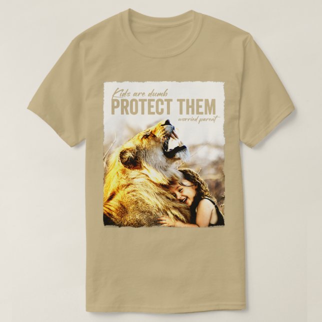 T-shirt Protégez vos enfants (Design devant)