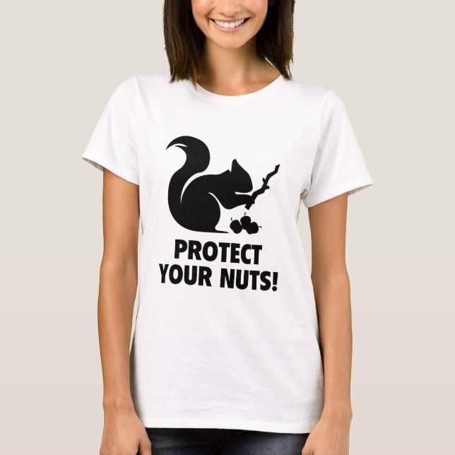 T-shirt Protégez vos noix ! (Devant)