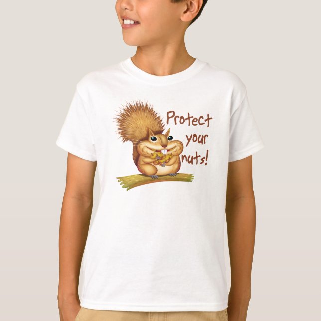 T-shirt Protégez vos noix (Devant)