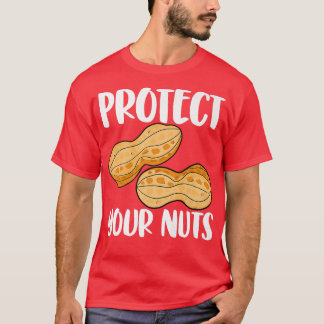 T-shirt Protégez vos noix Nutty Drôle Révélation de genre