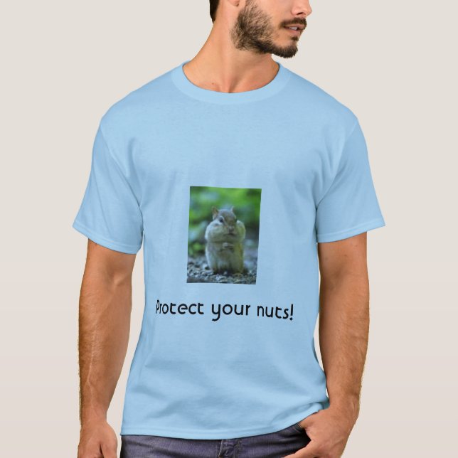 T-shirt Protégez-vous chemise Nuts (Devant)