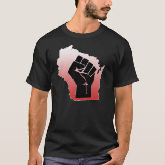 T-shirt Protestation du Wisconsin