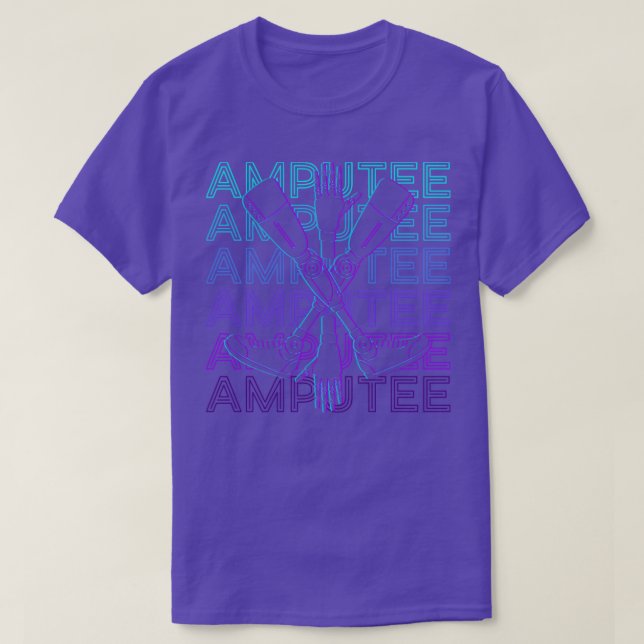 T-shirt Prothèse Amputée Prothèse Rétro Don Amputé (Design devant)